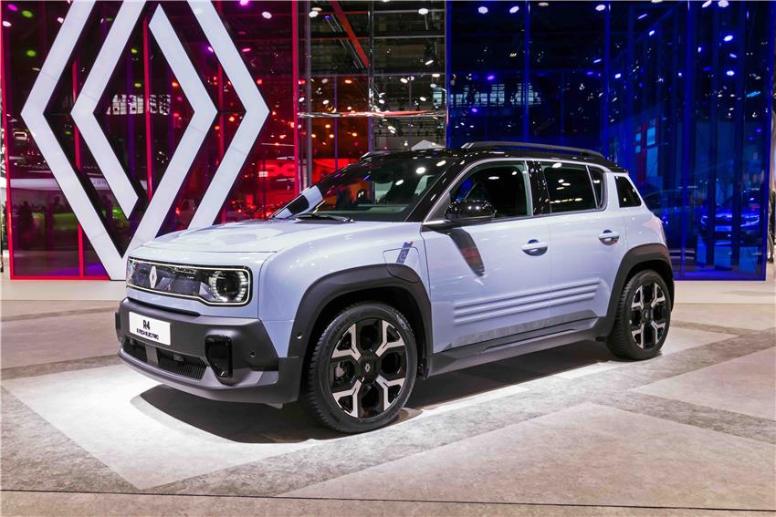 Renaults retro-elektrische rebel: de 4 die de straten herovert