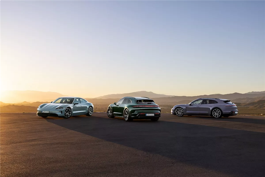Révolution dans la gamme électrique de Porsche : performances et autonomie améliorées